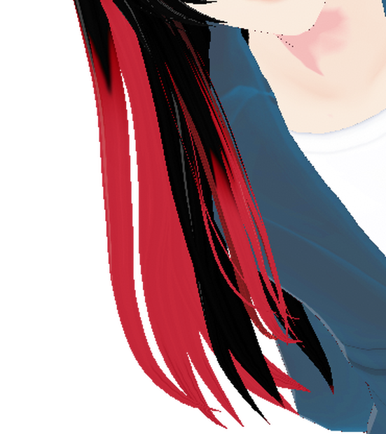 グラデーションヘア