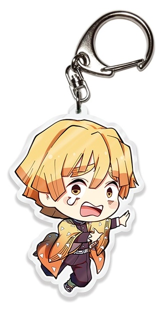 交渉中　我妻善逸　ご当地メタルキーホルダー　カップスリーブ 交渉中 我妻善逸 ご当地メタルキーホルダー カップスリーブ