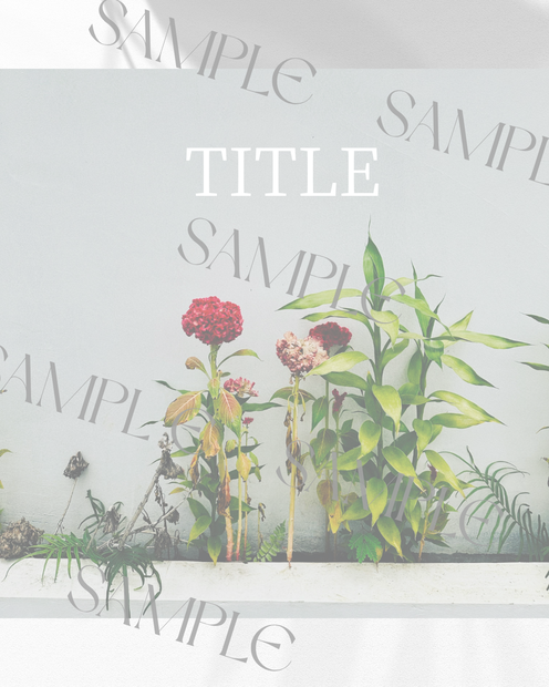 BOTANICAL｜Canva Instagram投稿テンプレート