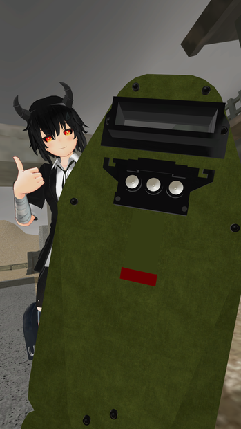 Vant-vm (spetsnaz bulletproof  shield)