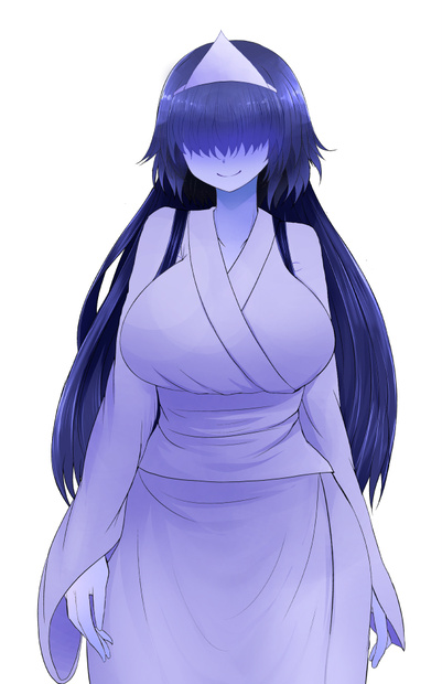 お菊さん立ち絵素材（psd）