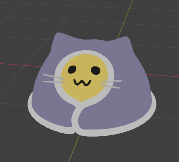 【無料版】VRChat用アバター Comfy にゃんぷっぷー