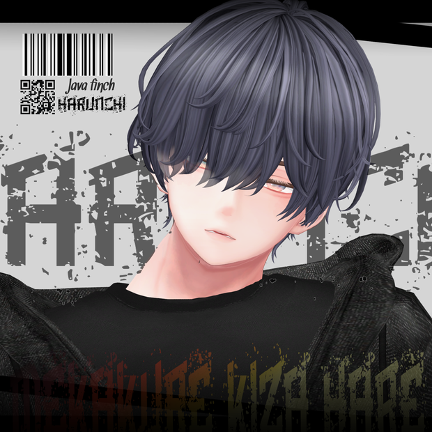 メカクレキザヘア 【VRC想定hair】