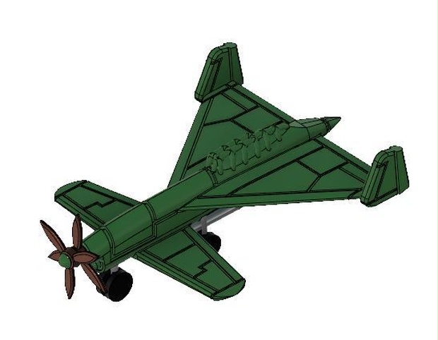 1/700 Pa.400 / 大日本帝国海軍 計画機 ペイヤン400