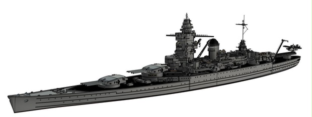 1/700 FN Dunkerque / フランス海軍 戦艦 ダンケルク 1937