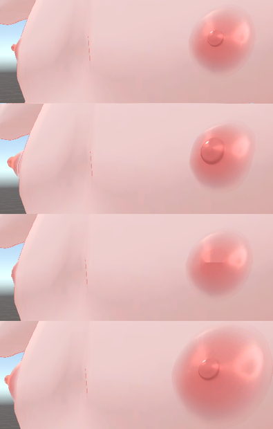 +head素体用 付け乳首