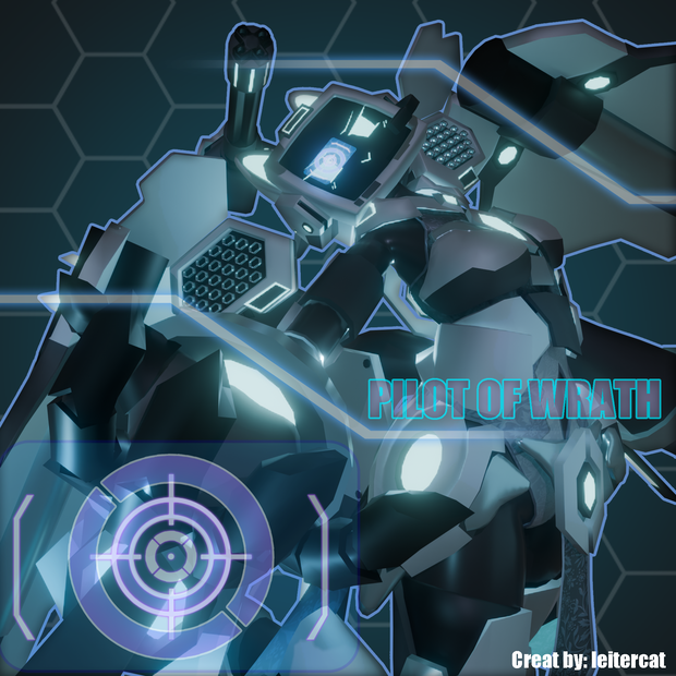 オリジナル3Dモデル Pilot of Wrath (ver.1.0.14)