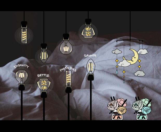 【透過アニメ素材】light bulb