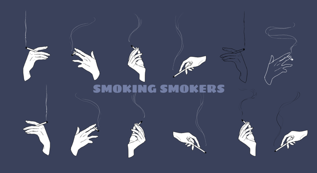 【透過アニメ素材】SMOKING SMOKERS　