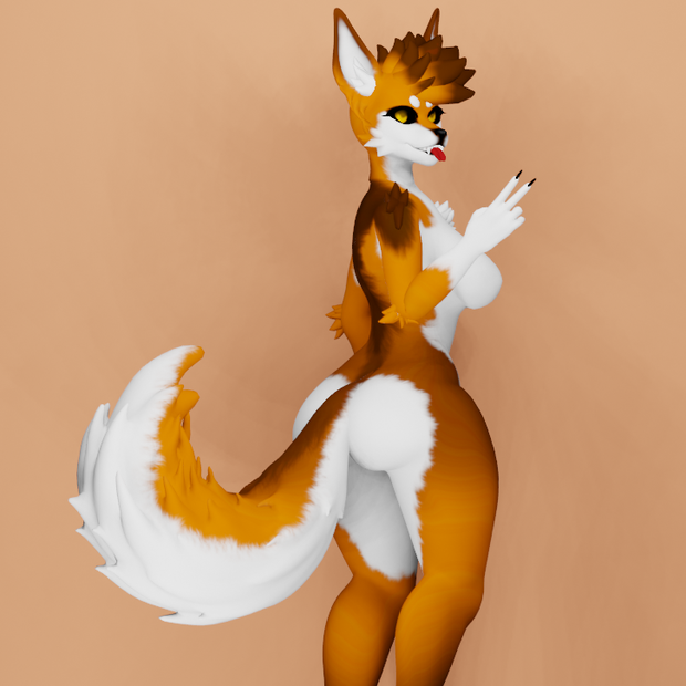 🦊🐾 FEYOTE 3D Avatar 🐾🦊 VRC Ready!