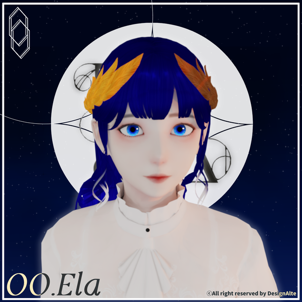 VRC 3DModel -「00Ela」