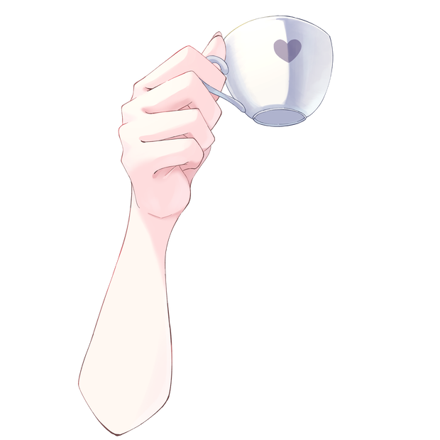 【Vtuber素材】「飲み物を飲む」 /高画質＋商用利用権