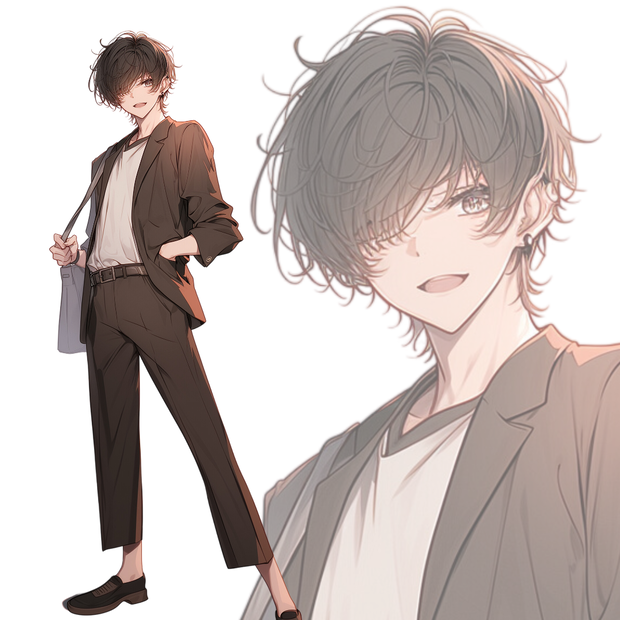 立ち絵素材189 フォーマル 男の子