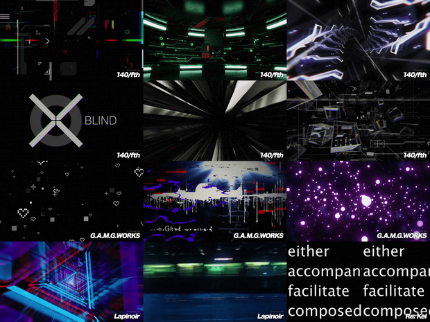#VVVJ - VJ用途に特化した動画素材集