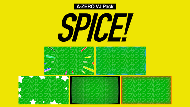 A-ZERO VJ Pack "SPICE!"