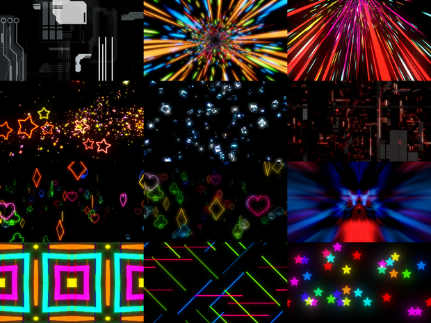 #VVVJ 06 - VJ用途に特化した動画素材集