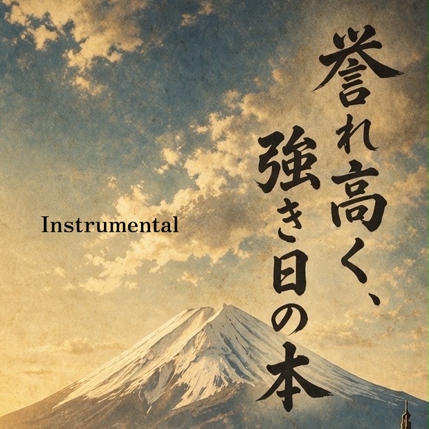誉れ高く、強き日の本 Instrumental - 中ノ真夜 Official Store - BOOTH