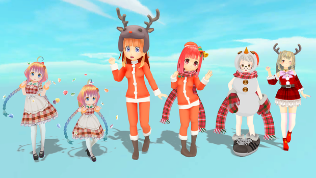 セシルちゃんズクリスマスパーティー 無料アバター