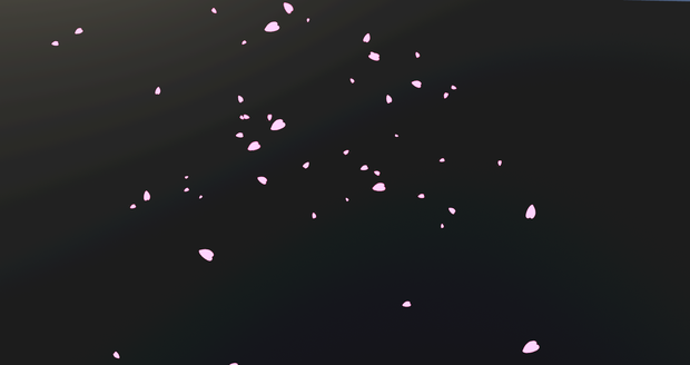 ［無料］桜　花吹雪　パーティクル　バージョン2.0