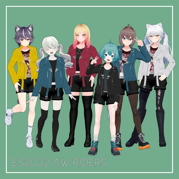 2022AW　ダブルライダース