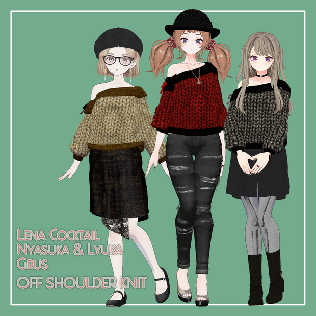 VRChat向け OFF_Shoulder