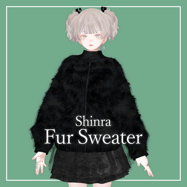 【VRChat】森羅専用 Fur Sweater（MA対応）