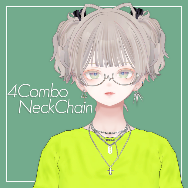 【VRChat】4連ネックレス