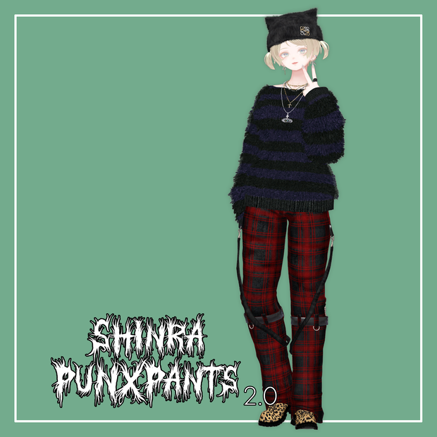 【VRChat】森羅専用 PunxPants 2.0（MA対応）