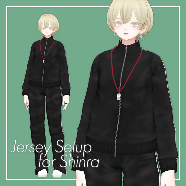 【VRChat】森羅専用 Jersey Setup（MA対応）