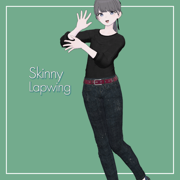 【VRChat】Lapwing専用 Skinny（MA対応）