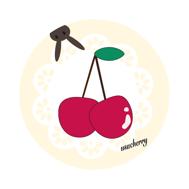 さくらんぼうさぎ🤎🤍♡SNS用アイコン