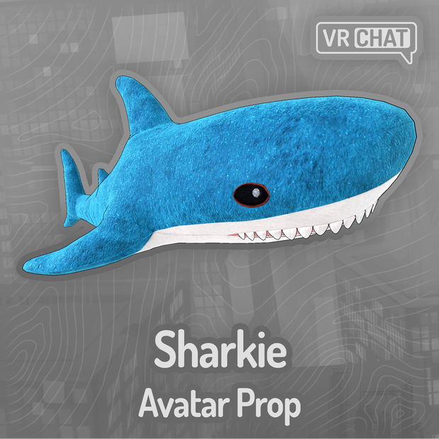 Sharkie Avatar Prop (サメのアバター小道具)