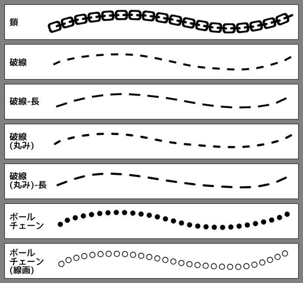 【SAI2用】装飾ブラシ1