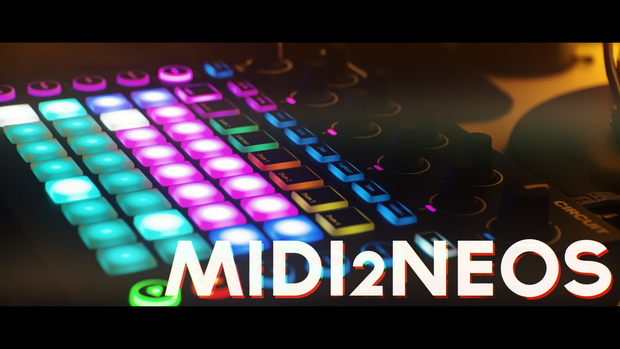 MIDI2Neos Neos VRでMIDI入出力するやつ