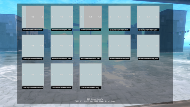 【無料】OSCで時間とか日付とか送信するやつ【VRChat想定】