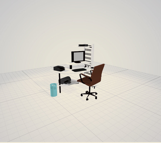 3d   デスク