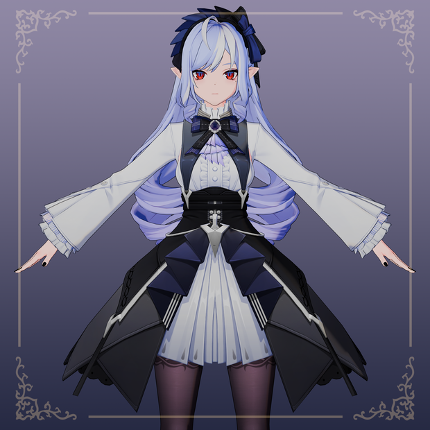 3Dモデル「Vivian」Ver1.0