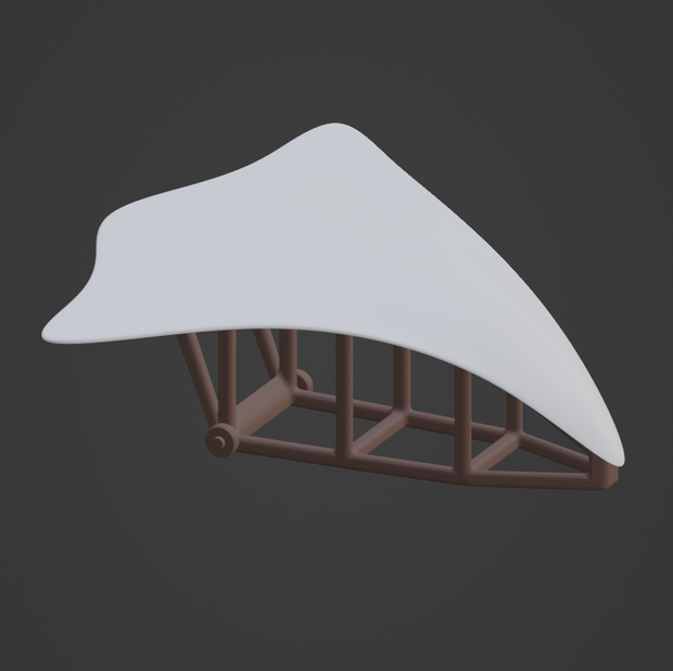 Bigeo 비거 Korean Glider Model for 28mm TTRPG