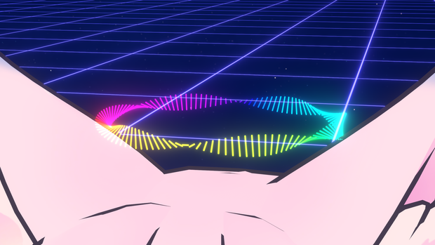 [VRChat]Audio Double Helix [AudioLink対応]