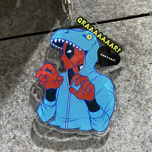 デッドプール アクキー 猫のおとげ Booth