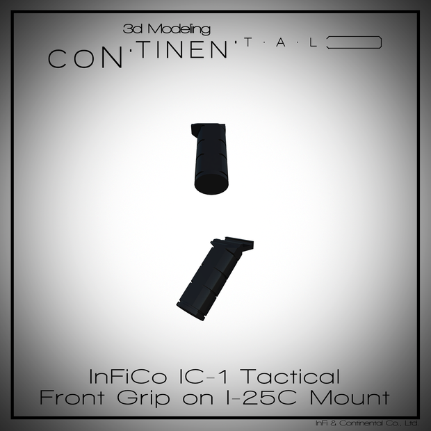 InFiCo IC-1 Tactical Front Grip on I-25C Mount