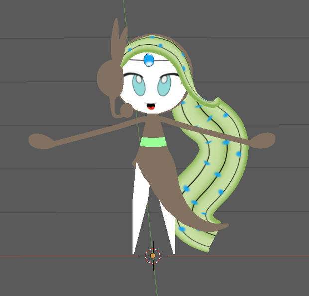 Melodia Pokémon mesh 