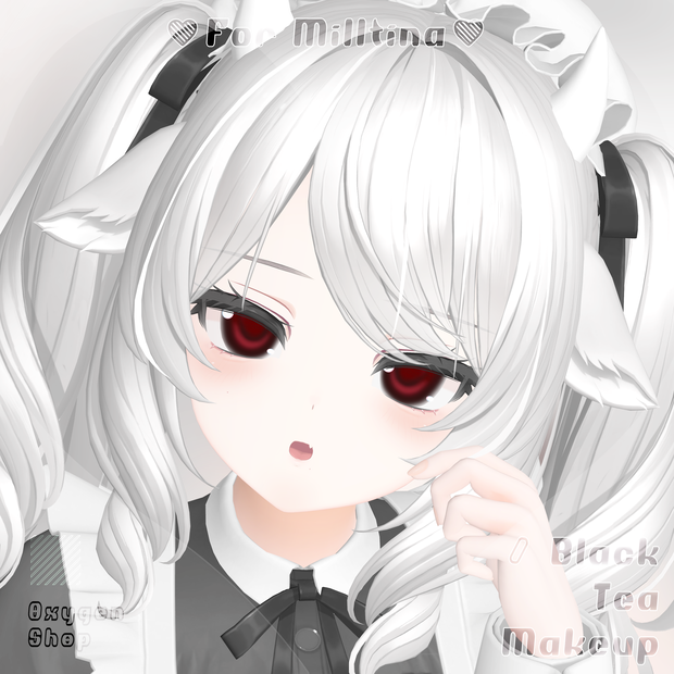 For Milltina ♡ Black Tea Makeup