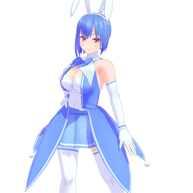 【無料配布】マジカルバニー☆シリアちゃん 1.1【MMDモデル】