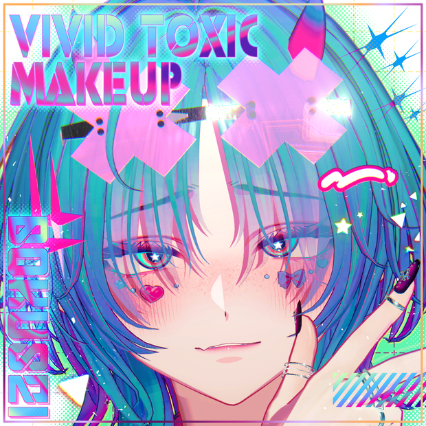【墨惺対応】VividToxic MakeUp Texture＆Eye Texture For Bokusei