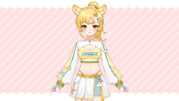 【Live2Dモデル販売】ハムスターの女の子【限定1点/著作権譲渡込み】※特別値下げ中！！
