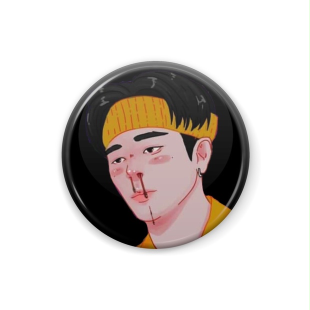 ナタ 缶バッジ グリッター缶バッジ57mm | 緑陽社 小ロット オリジナルグッズ