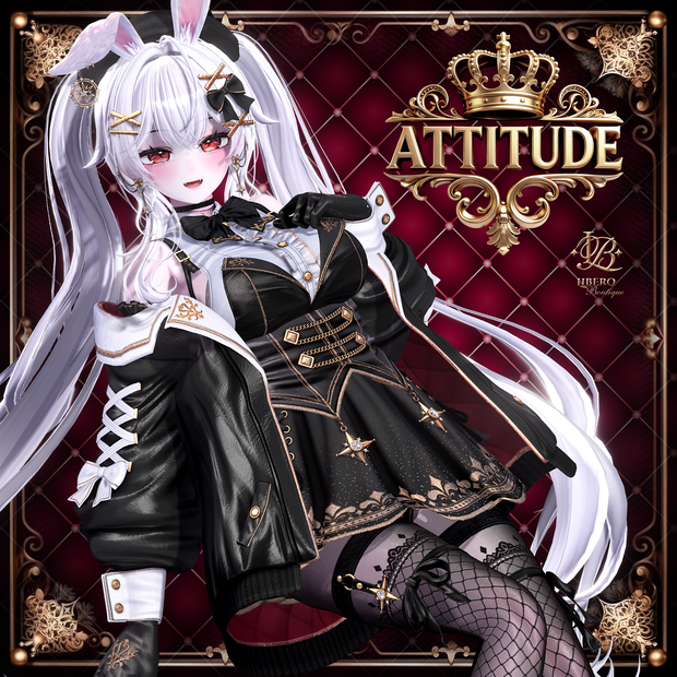👑 【22アバター対応】👑『ATTITUDE : The Royal Bunny』🐰#Libero_Boutique