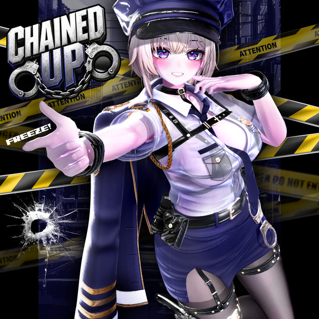 【24アバター対応】⛓️🚨『Chained UP : FREEZE !』 👮‍♀ #Libero_Boutique