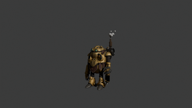 クロノトリガー　ロボ　Robo Character 3D Model | Chrono Trigger Inspired | Steampunk Robot | FBX